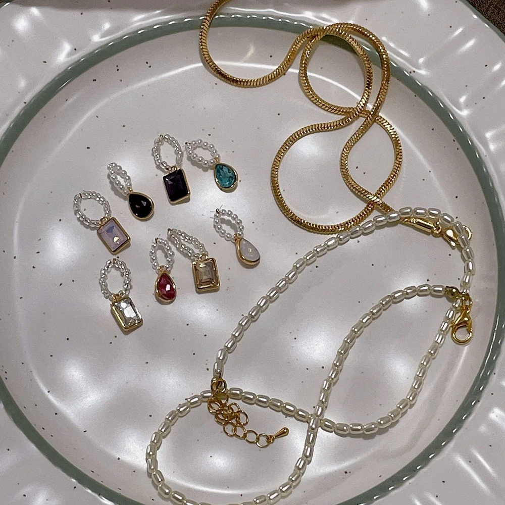 Новинка 2022 модное ожерелье с искусственным жемчугом для женщин индивидуальное