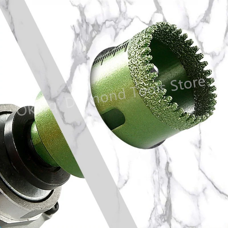 1 шт. зубчатый Открыватель отверстий для сухого сверления мрамора бетона плитки