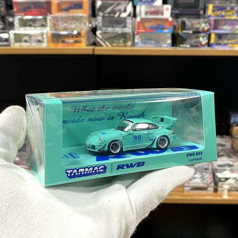 

Tarmac Works 1:64 RWB 993 Lomianki alloy car model wide body modified version collection collection decoration gift