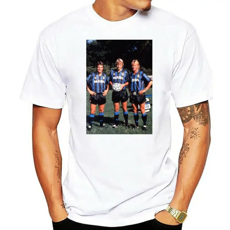 Футболка MAGLIA TRIO German MATTHAUS BREHME KLINSMANN INTER ANNI 80 1 S-M-L-XL