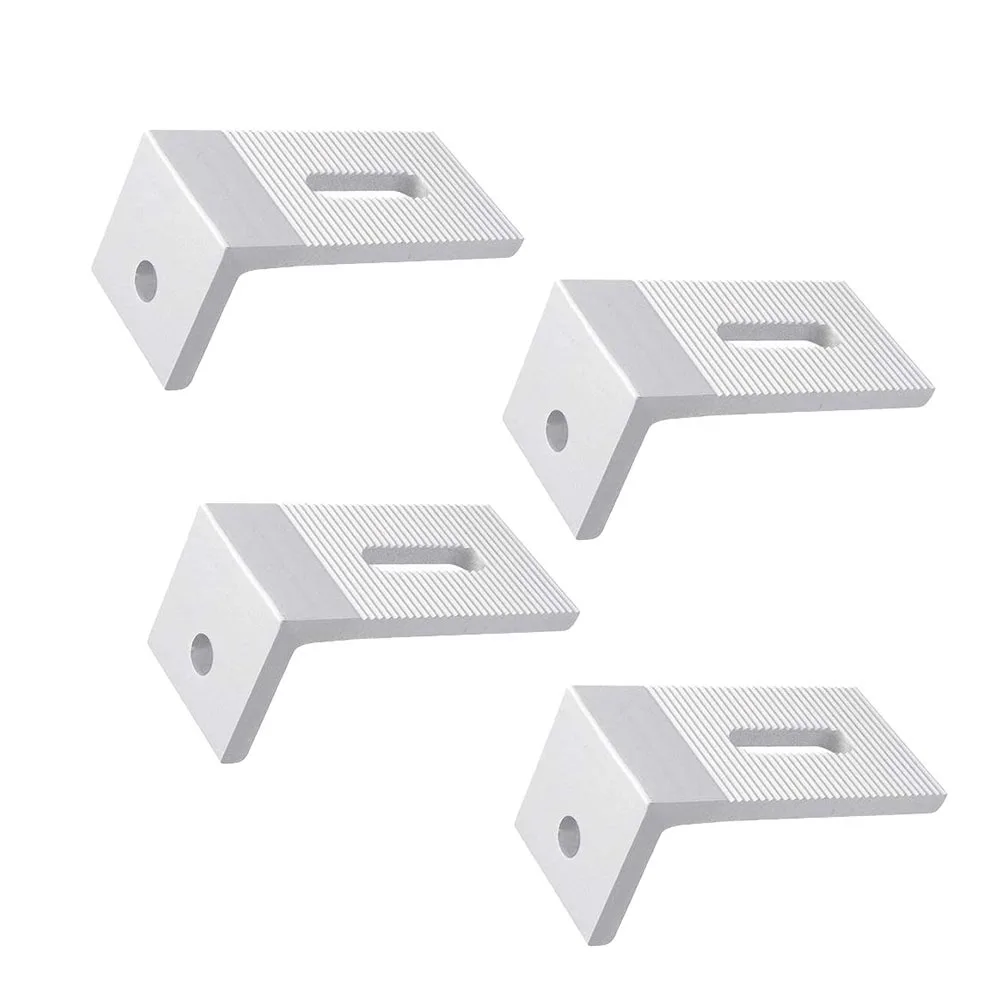 

Mounting Bracket Solar Panel System 90 Degree Accessories Aluminum Alloy Carvan Hardware L Shape Marine Durable