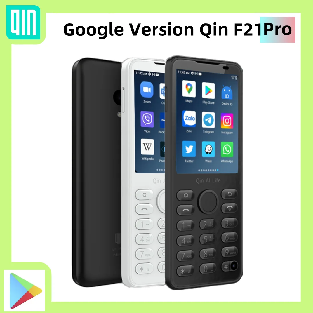 Google Available Global Version Duoqin F21 Pro Android 11 Mini Smart TouchScreen 4G Mobile Phone Free Shipping