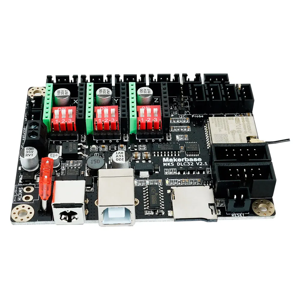 Материнская плата RAMPS MKS DLC32 32 бита ESP32 WIFI GRBL TFT сенсорный экран для настольного