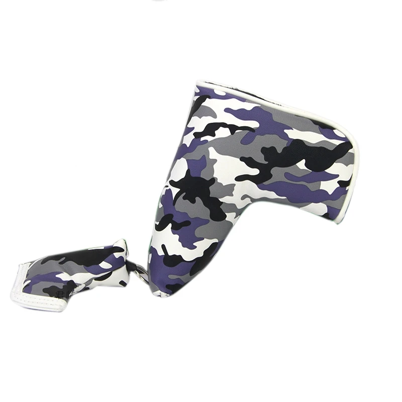 

Golf Mother And Son Putter Cover L-Type In-Line Putter Cover Pu Waterproof Fabric Thickened Plush Protective Cover