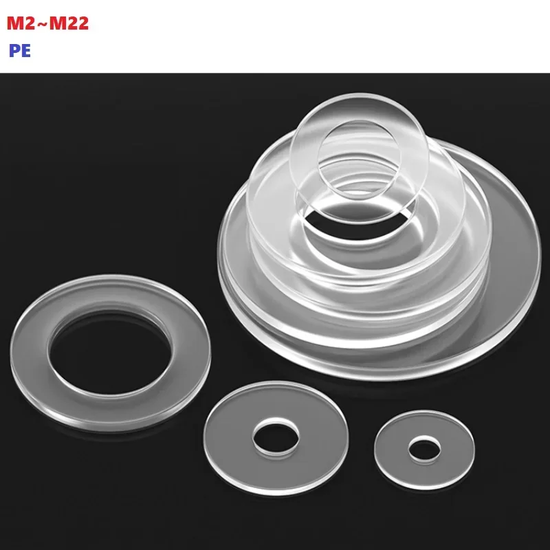 

Плоские шайбы из полиэтилена M2-M22