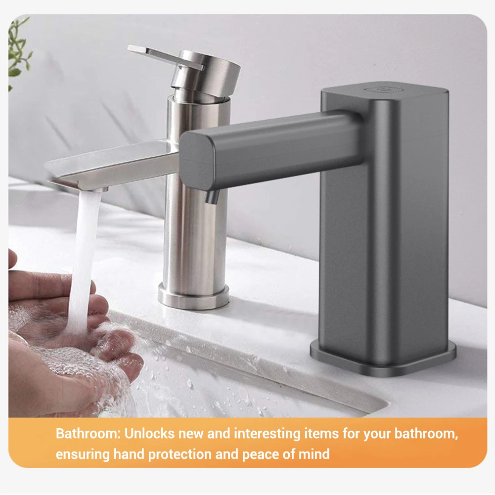 Бесконтактный перезаряжаемый дозатор жидкого мыла с 2 регулируемыми уровнями