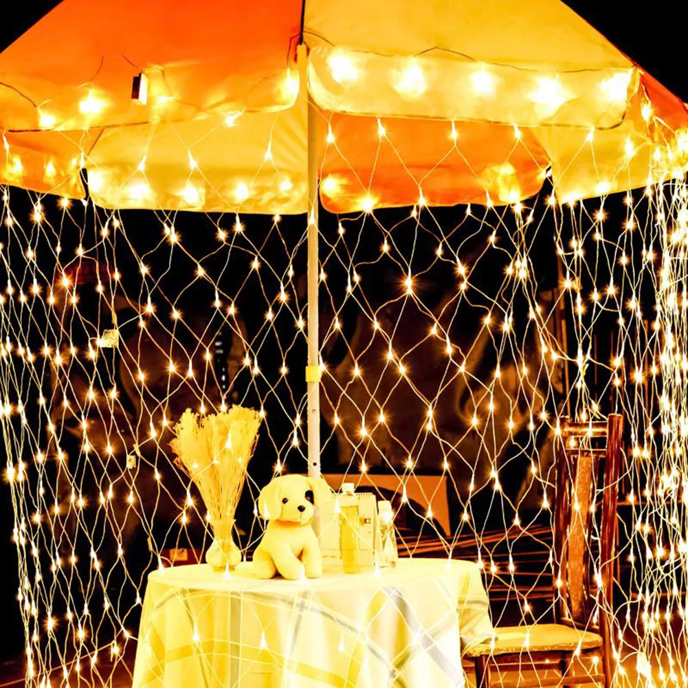 

Fishing Net String Light Christmas Decoration Outdoor Waterproof Fairy Lamp