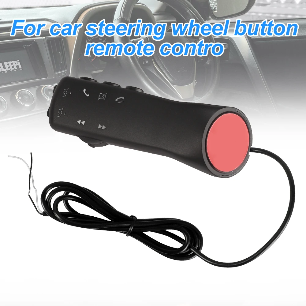 

7 Keys Car Steering Wheel Controller Remote Control for Car Handsfree Call Radio Android DVD GPS Multimedia Navigation Head Unit
