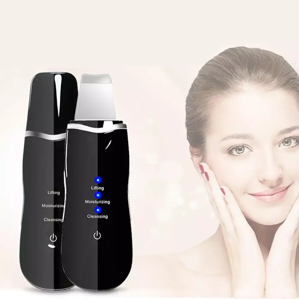 

NEW2022 Facial Skin Scrubber Deep Face Cleaning Machine Remove Dirt Blackhead Reduce Wrinkles Facial Lifting Skin Care Device