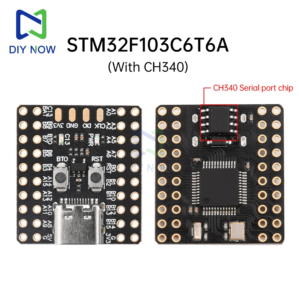Мини STM32F103C8T6 STM32F103C6T6A макетная плата оригинальный чип микроконтроллер ARM