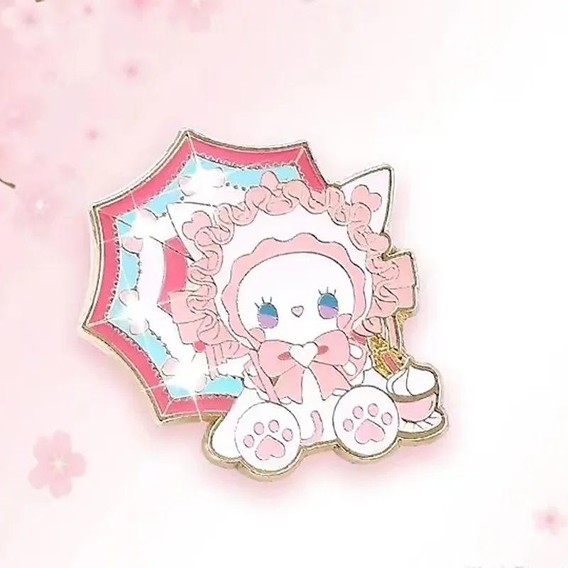 

Эмма секретный лес значок дневные Игрушки для девочек сюрприз коробка Угадай сумку милый металлический значок подарок на день рождения