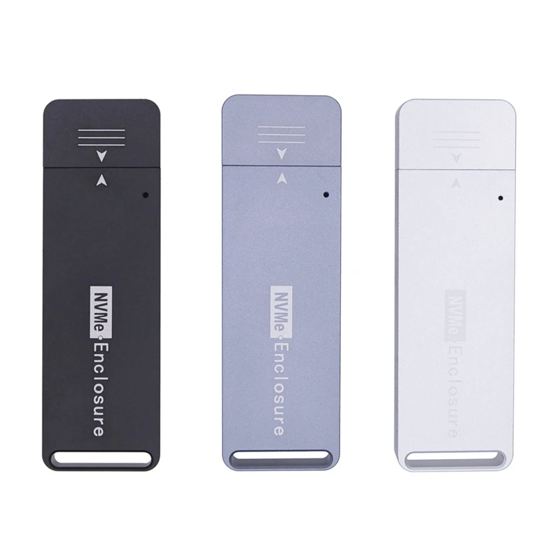 

E9LB NVME to USB3.1 Type-A 2242 in-line Hard Drive Enclosure for M.2 NVME SSD 2TB 10G