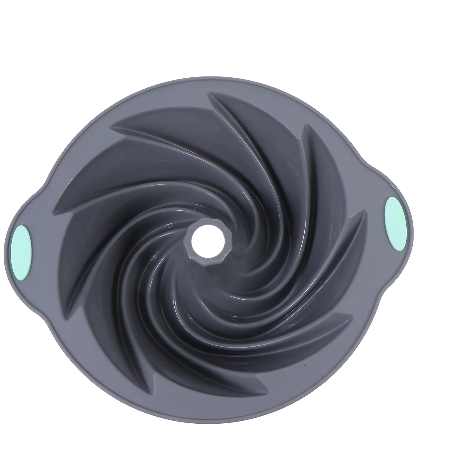 

1Pc Cake Dessert Spiral Cake Chiffon Cake DIY (Grey)