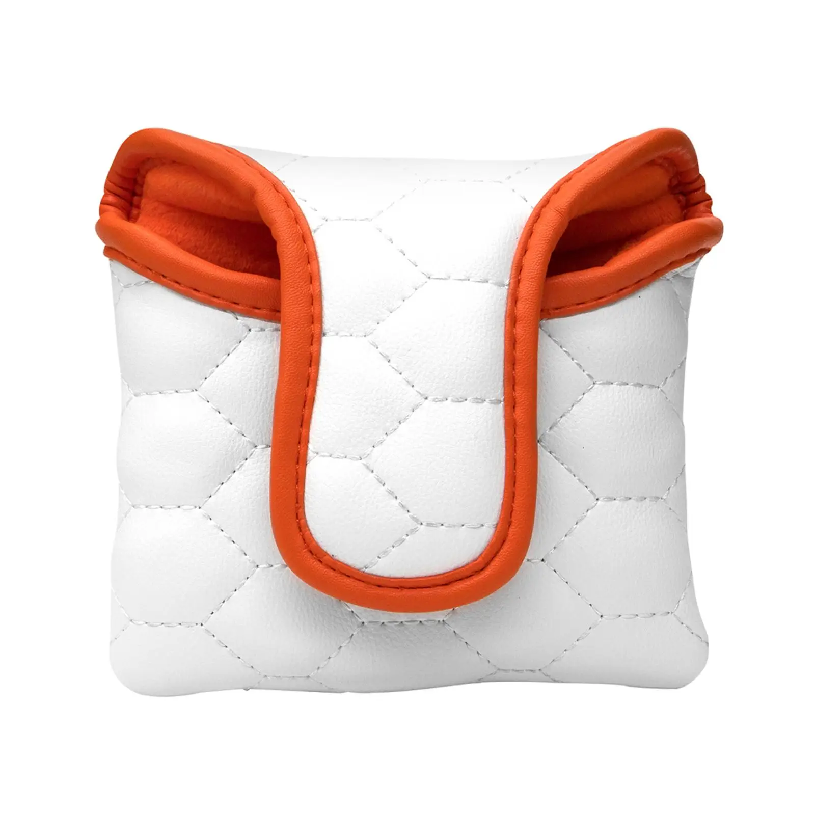 

Durable Golf Club Headcover Sleeve PU Leather Golf Mallet Putter Head Cover