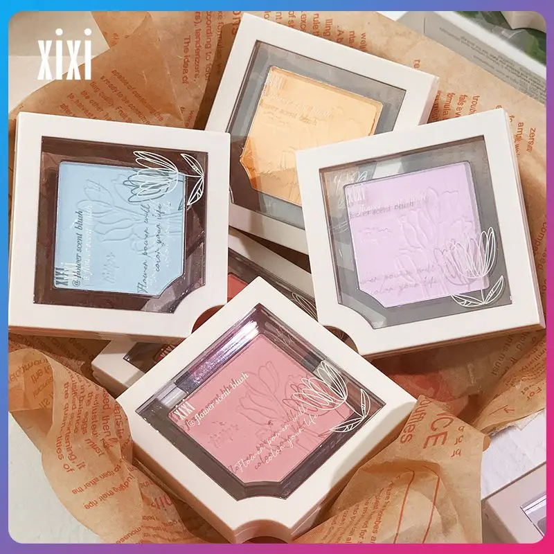

Monochrome Blush Palette Face Cream Concealer Foundation Powder Waterproof Lasting Face Rouge Powder Natural Blush