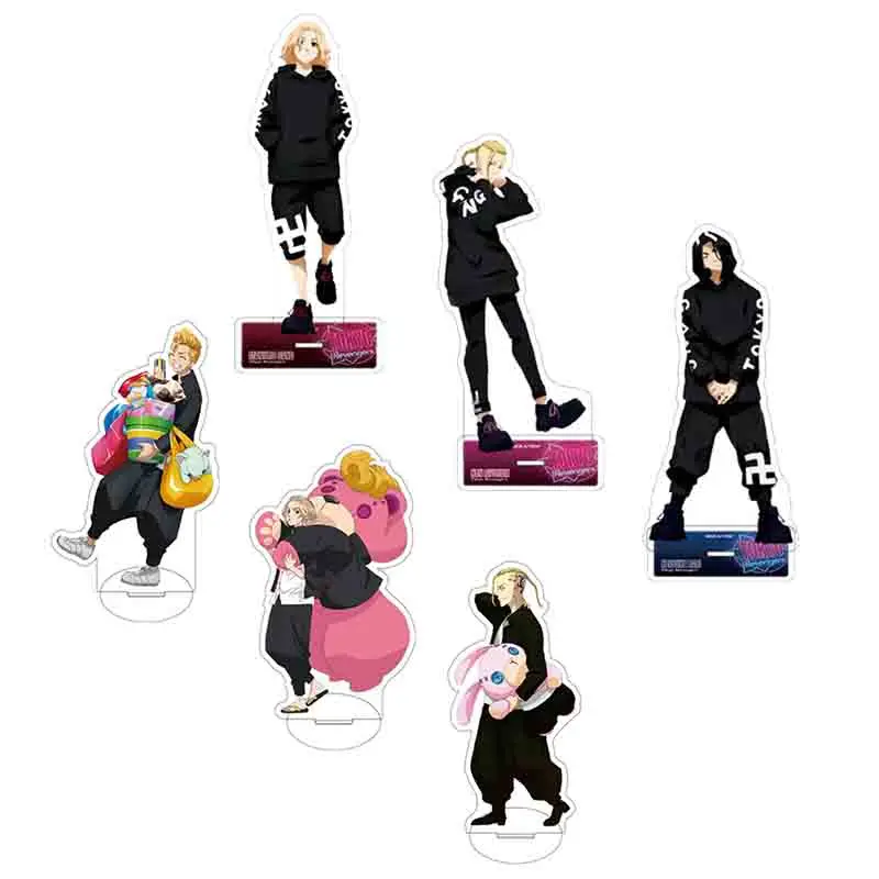 

Tokyo Revengers Acrylic Stand Keychain Manjiro Sano Takemichi Hanagaki For Fans Collection