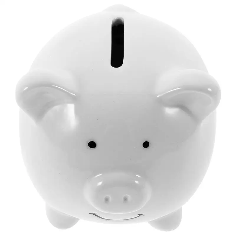 Симпатичная керамическая копилка для монет Персонализированная экономии денег