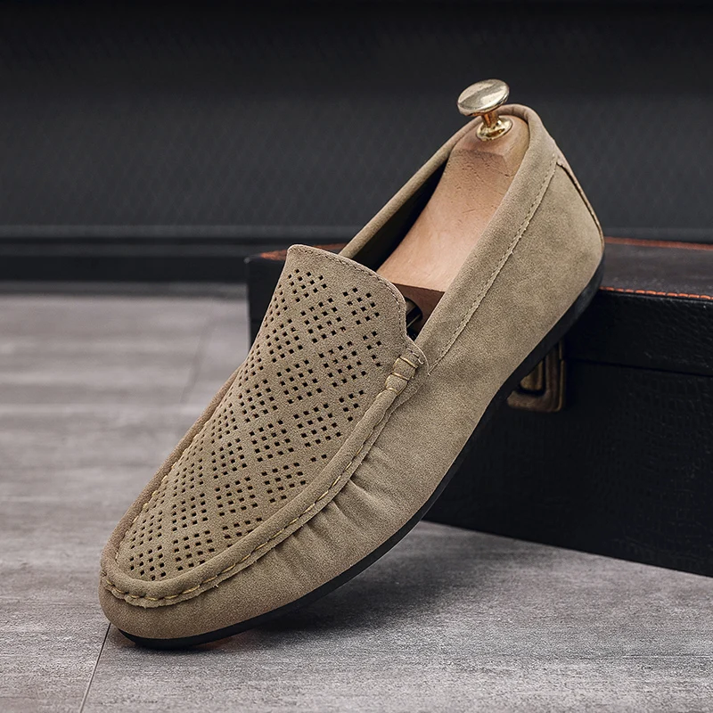 

Best Selling Men Casual Flats Shoes Fashion Loafers Shoe Mens Comfortable Driving Shoes For Man Popular Casual Slip On Shoes