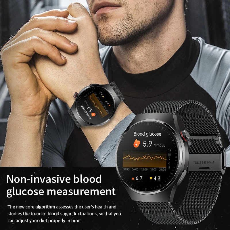 LIGE 2024 новые умные часы для мужчин и женщин Bluetooth-телефонные звонки ЭКГ + PPG