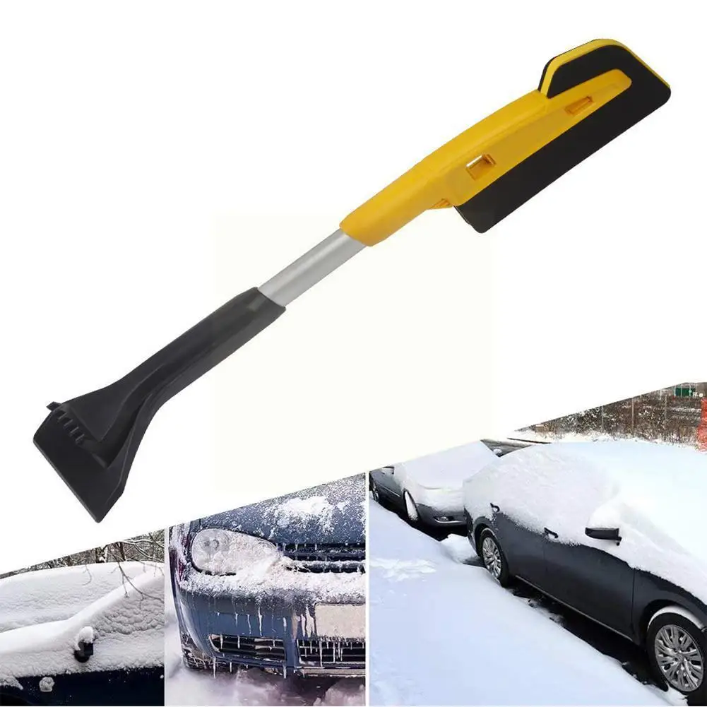 

3in1 Car Shovel Eva Shovel Multifunctional Shovel Long Rod Deicing Ice Sweep Tool Removal Brush For Winter R6q4