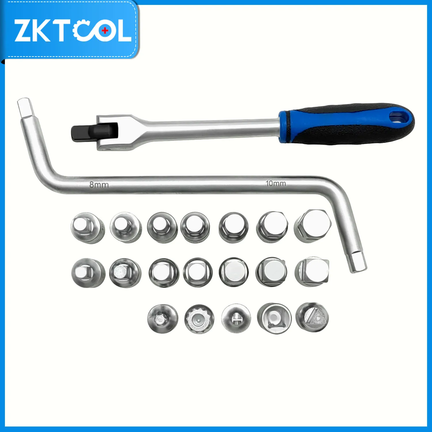 Набор патронов для автомобильного масла 3/8 дюйма 21 шт.