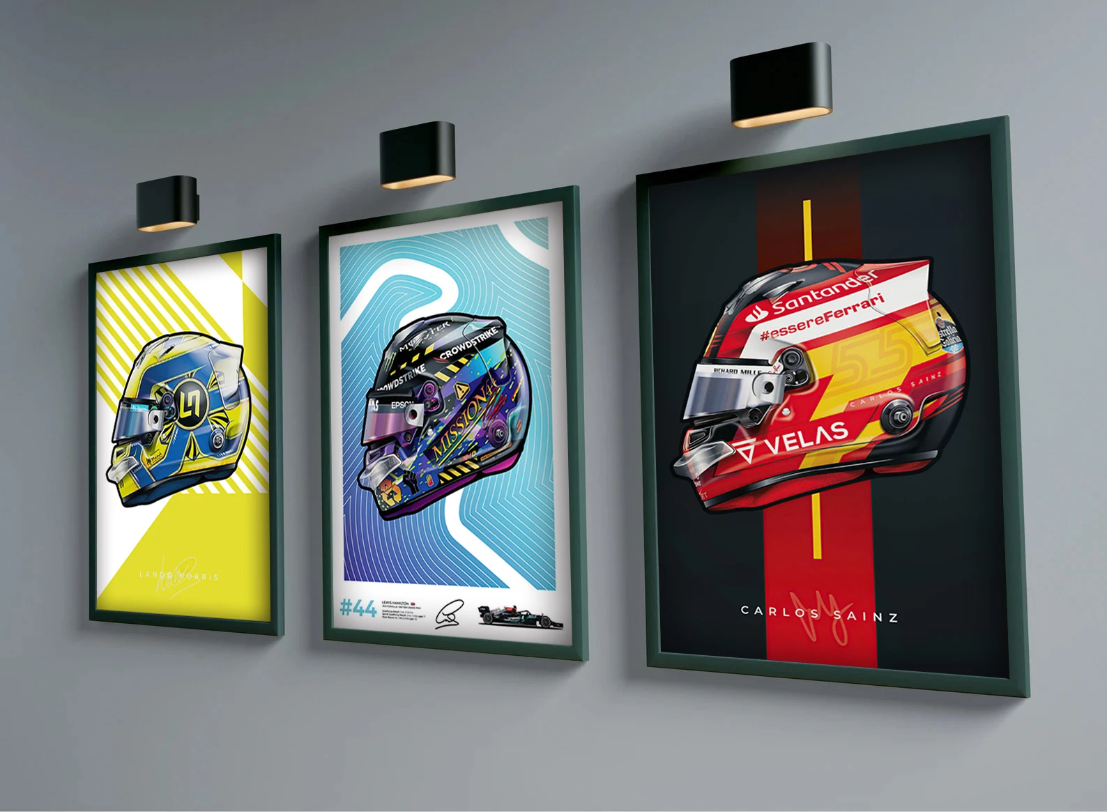 

2022 F1 гоночный шлем Формула 1 настенная Картина на холсте скандинавские плакаты и принты настенные картины для гостиной домашний декор