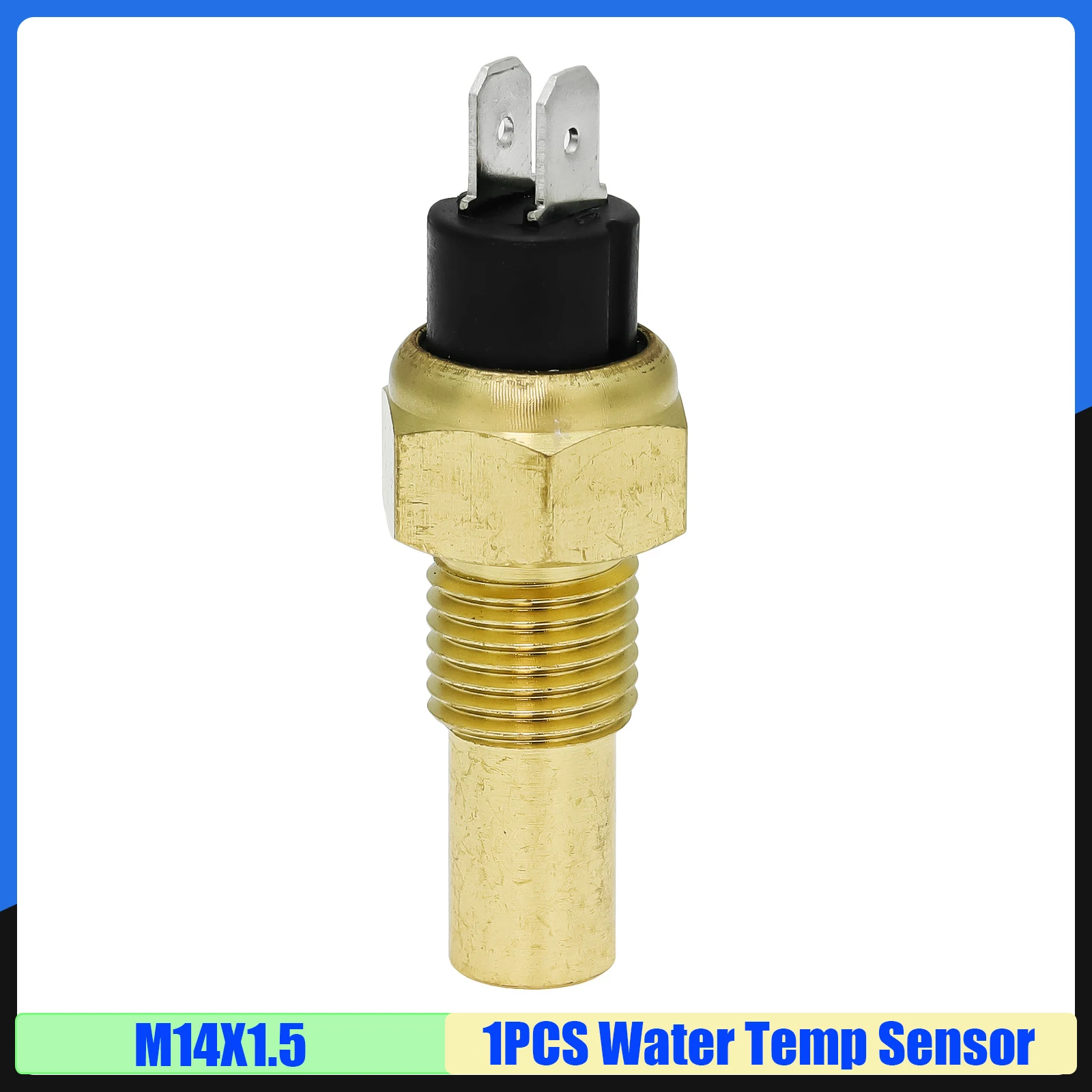 

1 шт. 3/8NPT датчик температуры воды M14X1.5 M16X1.5 1/8NPT датчик температуры воды с сигналом 1600-22 Ом на заказ
