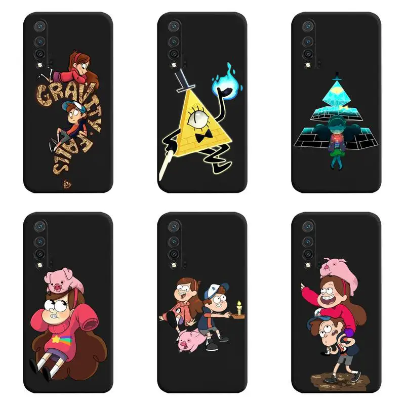 

Gravity Falls Phone Case For Huawei Nova 6se 7 7pro 7se honor 7A 8A 7C 9C Play