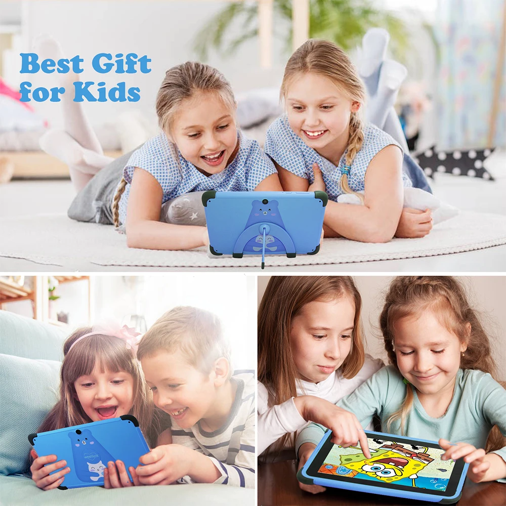 weelikeit C81W 8 Inch Tablet Android 111280x800 IPS Children Tablet for Learning 2GB 32GB Quad Core 4500mAh Wifi 6 with Stand images - 6