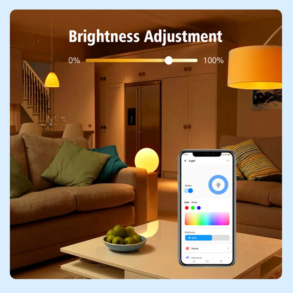 Светодиодная лампа в виде свечи E14 Ewelink WiFi Zigbee