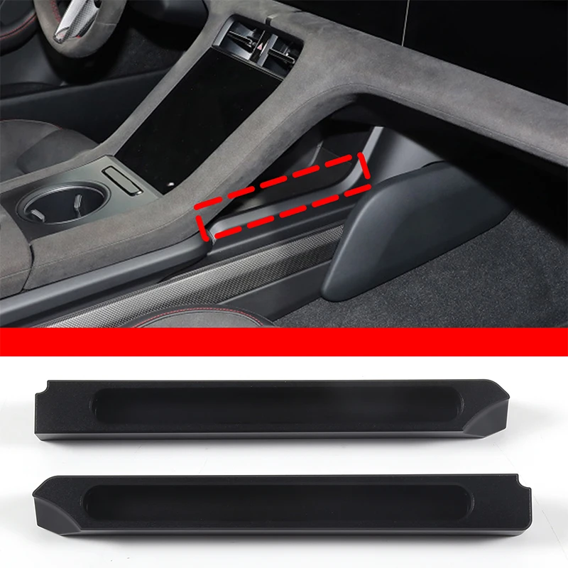 

Для Porsche Taycan 2019-2024 аксессуары для модификации хранения центральной консоли автомобиля из алюминиевого сплава