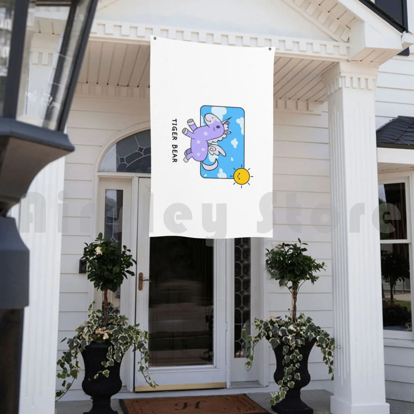 Тигровый медведь единорог милые детские игры Детская школа детская комната