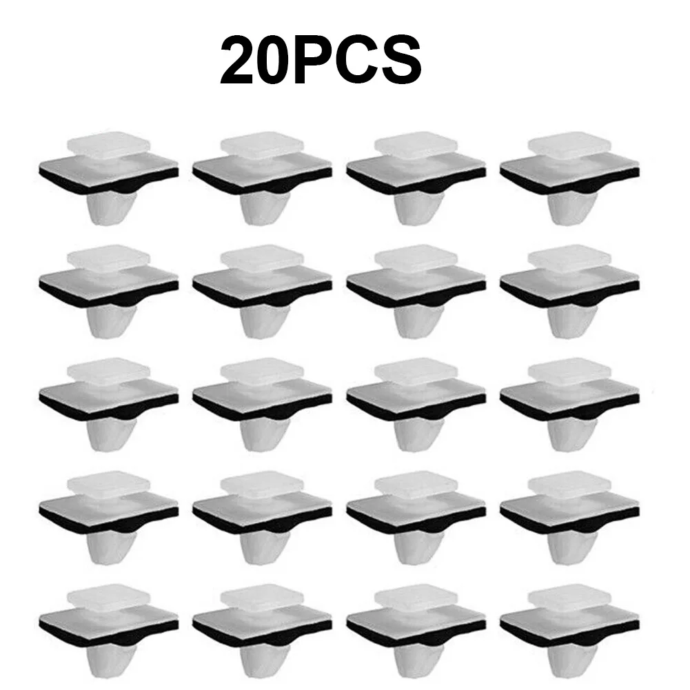 

20pcs Door Panel Clip With Seal Ring Fastener Rivet Bumper Clip Retainer For Entourage For Tucson For Veracruz Car Accessories