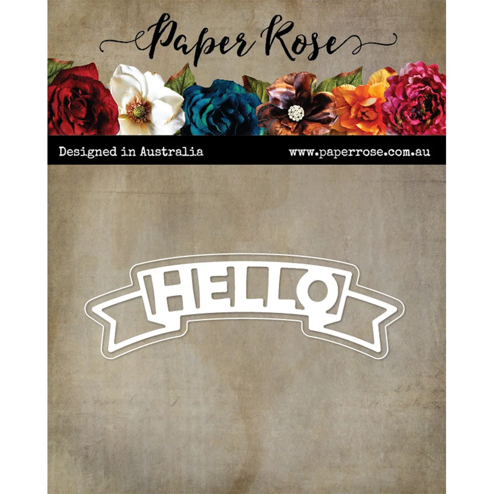 

Hot Sell 2022 New Hello Layered Banner Metal Cutting Dies for Diy Scrapbooking Album Paper Card Embossed Template Stencils Molds