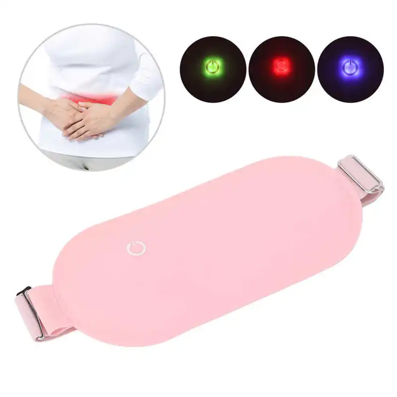 

Menstrual Heating Pad Adjustable 3 Levels Breathable Thin Portable Electric Cramps Belt for Waist Stomach Relief Pain Tools