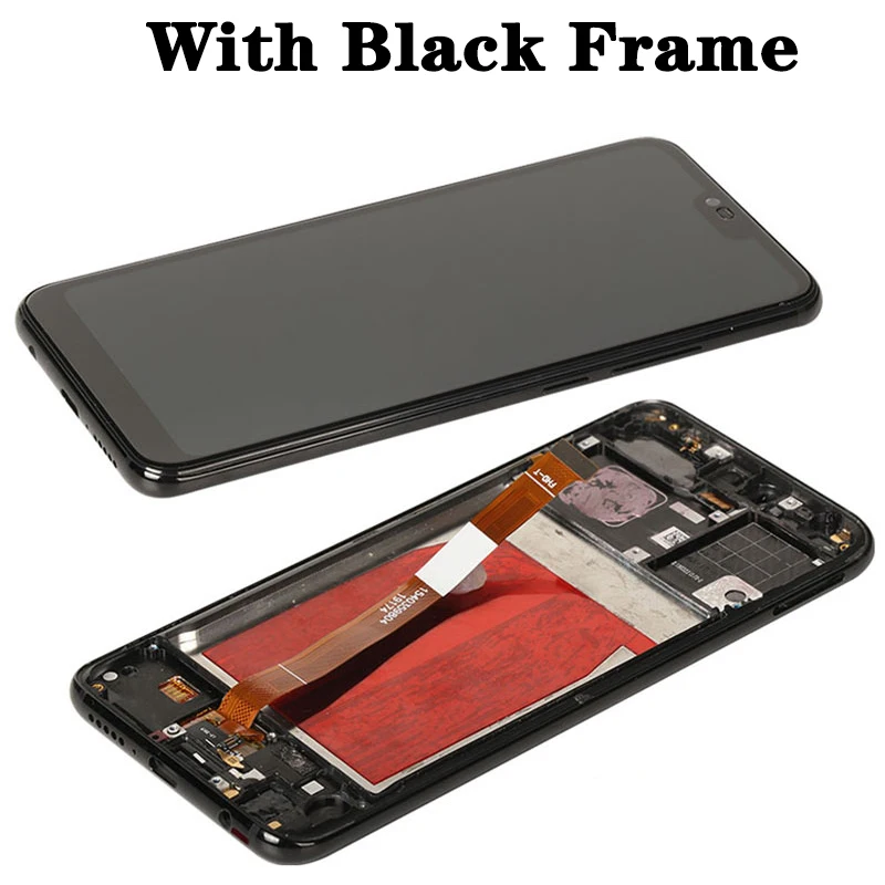 100% Оригинальный сенсорный экран с отпечатком пальца 5 84 ''для Huawei Honor 10 LCD COL-L29
