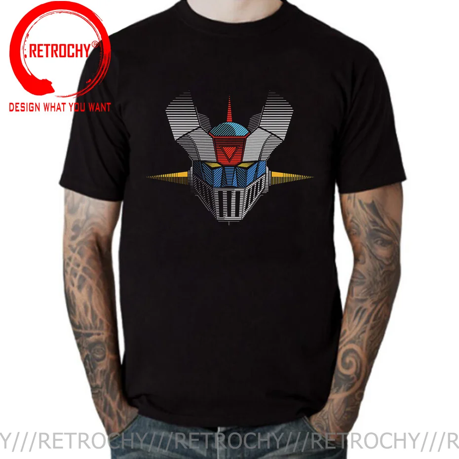 

Футболка Mazinger Z мужская с 3D принтом, модная Повседневная рубашка с рисунком робота из аниме фильма, для мальчиков и девочек, уличная одежда, 2022