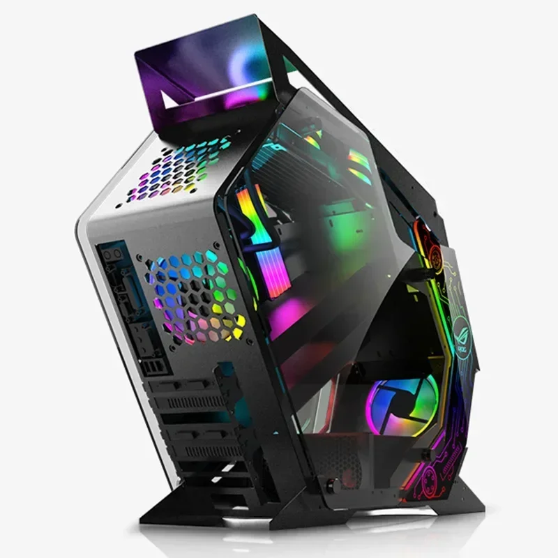 Алюминиевый компьютерный корпус ATX с блоком питания для ПК