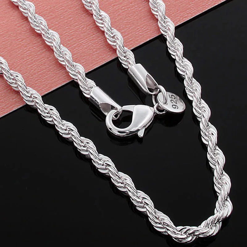 

Sterling New Jewelry Women 's Fashion Jewelry Chain Necklace 16/18/20/22 Inch