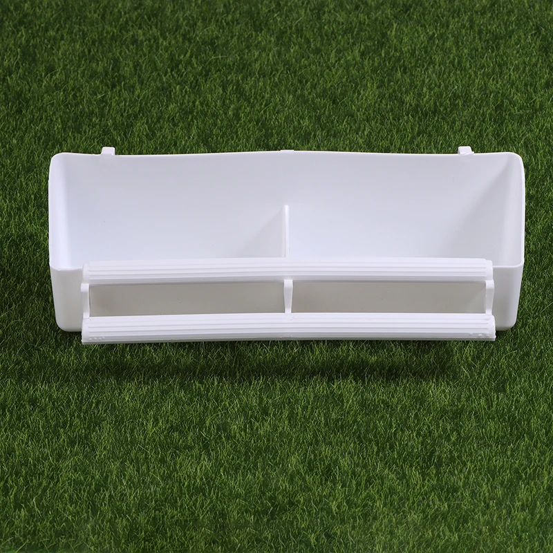 Кормушка для птиц двойная пластиковая кормушка воды семян диспенсер корма