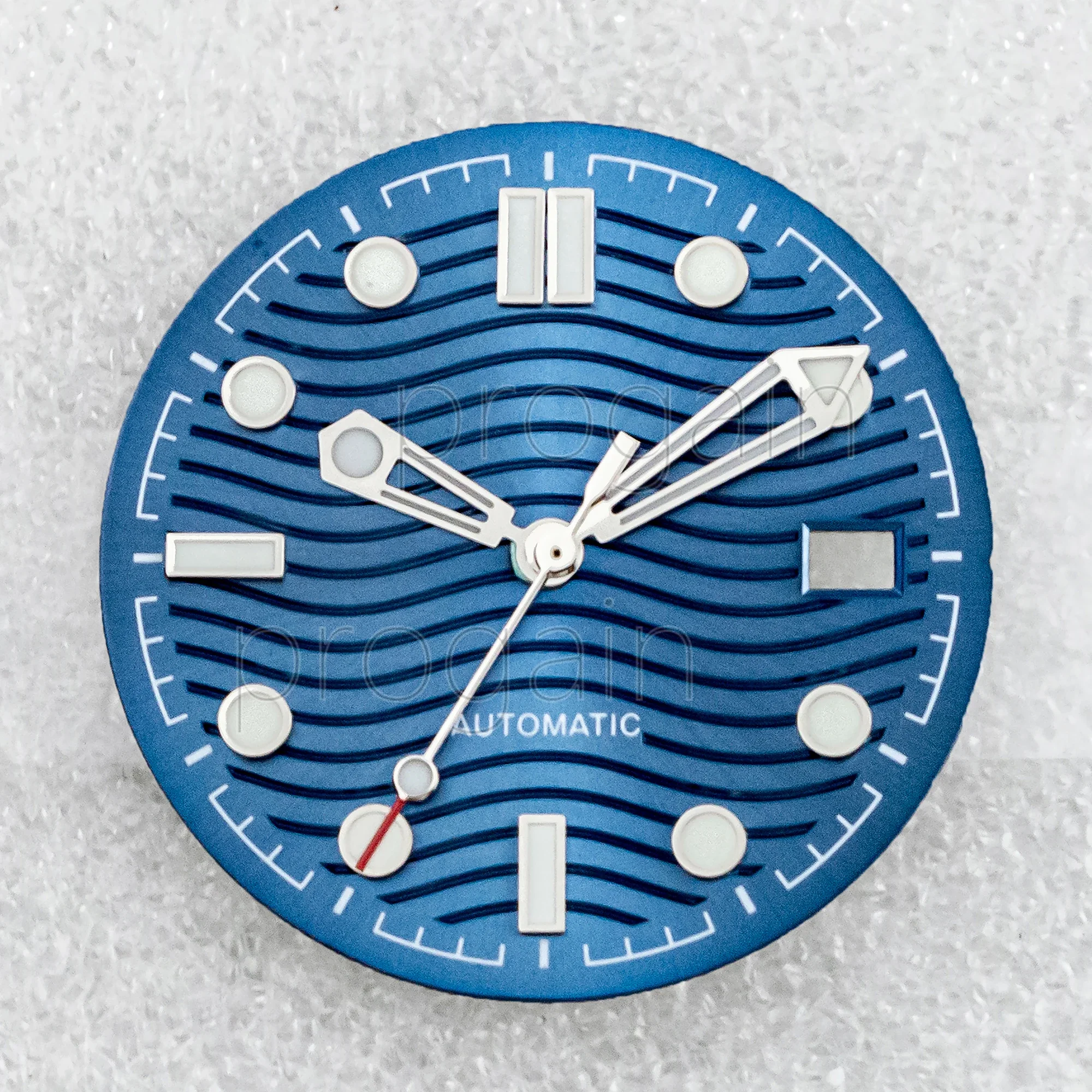 31 мм циферблаты для часов светящиеся стрелки иглы указатели Seamaster 300 модные