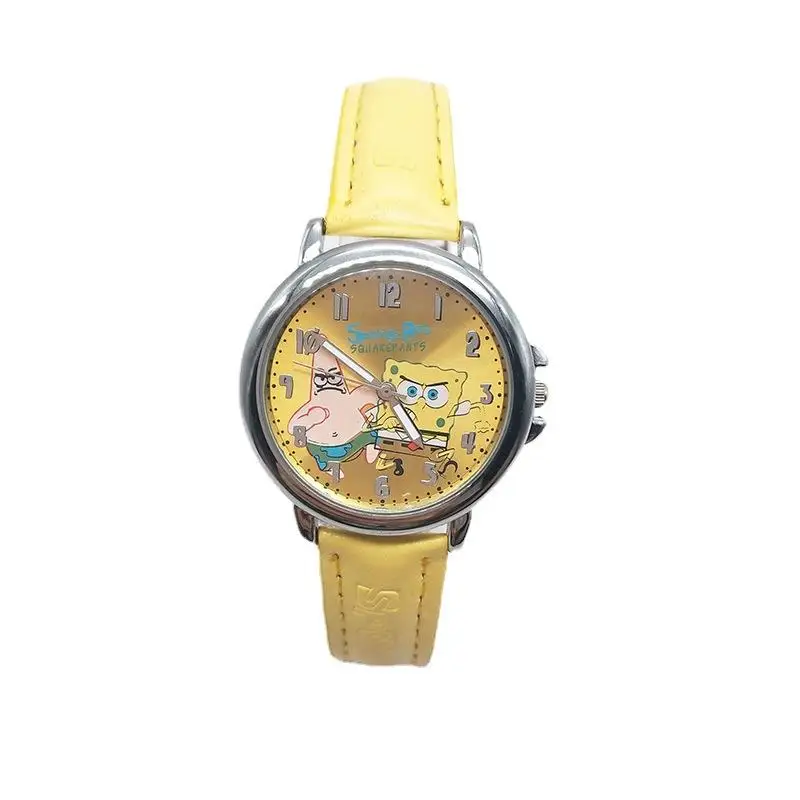 

Милые наручные часы с изображением спонокровати Патрика звезды Мультяшные милые аниме детские Студенческие часы спортивные наручные часы ...