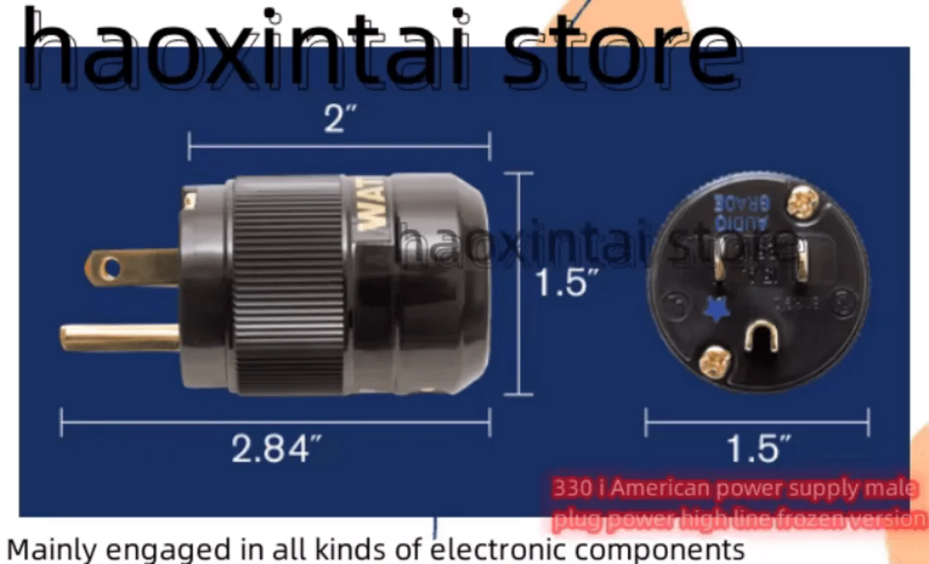 1 шт. оригинальный источник питания WATTGATE 330 i американского типа штекер высокая