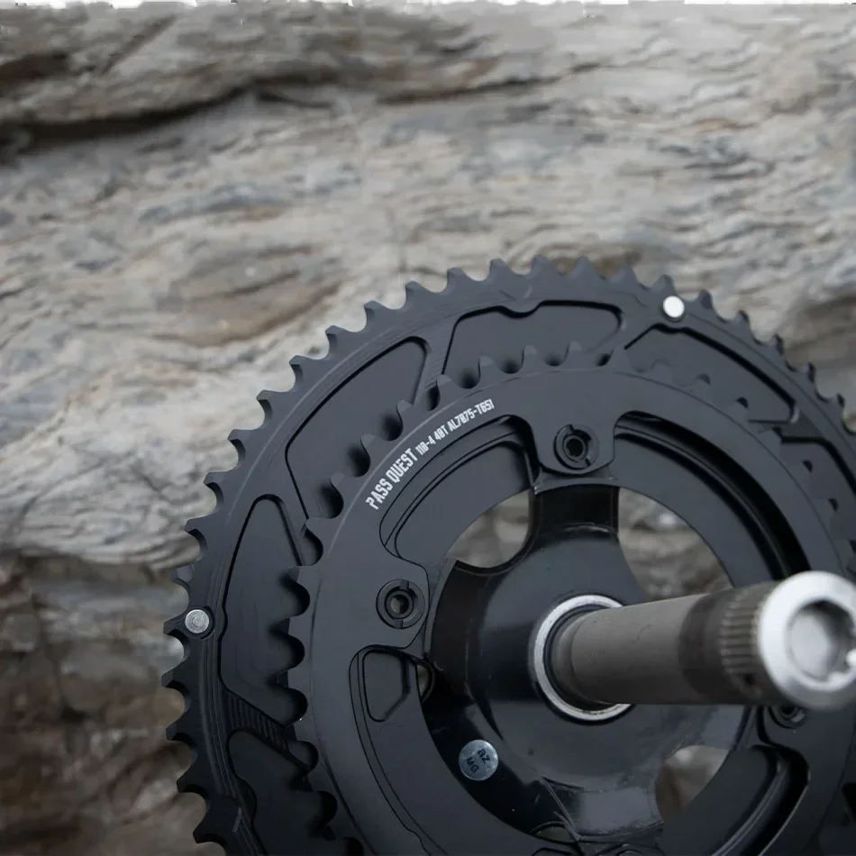 Двойная звезда PASS QUEST 110bcd для Shimano 105 5800 DURA-ACE 6800 54 40 53 39 50 34 56 42 52 36 48 35 46 33T