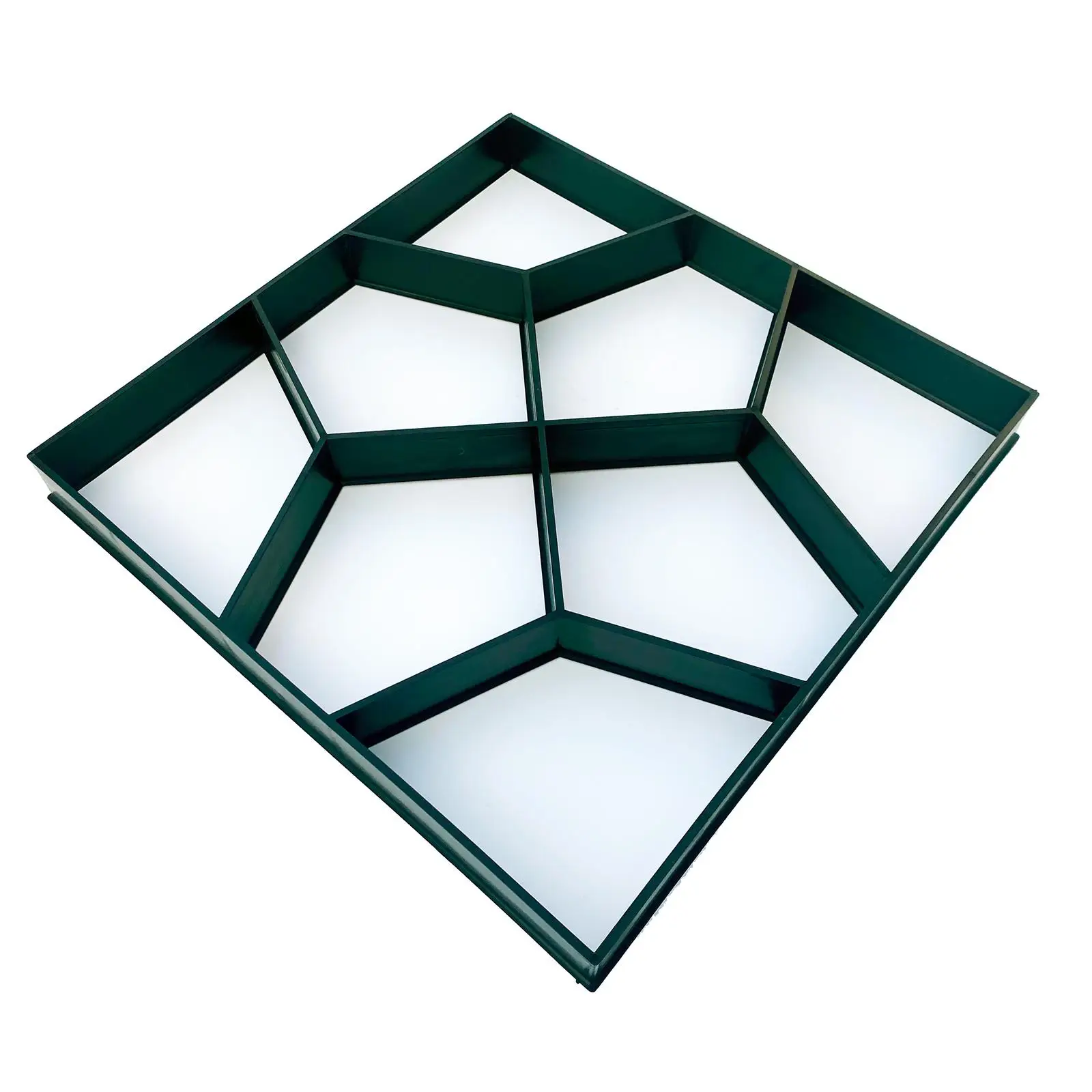 

Plastic Garden Pavement Mold DIY Path Maker Mold Path Mold Cement Brick Mold for Patio Garden Fence Lawn Walkway