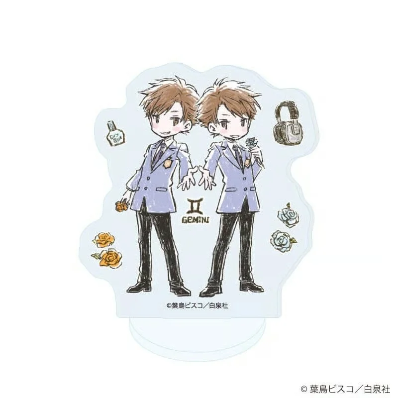 Фото Акриловая фигурка-подставка Ouran High School Host Club ANIME 10 см: очаровательный сувенир, подарок на день рождения, брелок №2