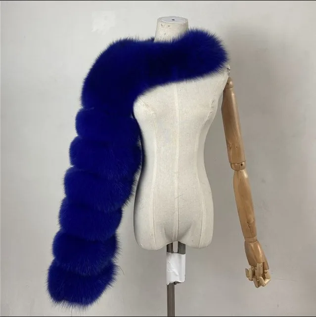 

Women's Jacket Real Fur Coat Winter Genuine Women Short Section Warm Thick Fox Fur Coat Vests Slim Female Fur Coat Natural Fur