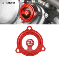 nicecnc motocross engine oil filter guard cover cap protector with o ring for honda xr650l 1993 2022 xr600r 1990 2000 aluminum