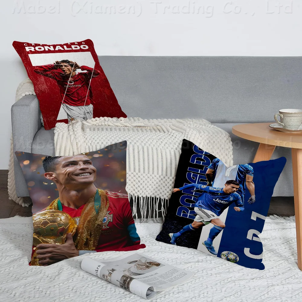 Португалия Супер Футбольная Звезда CR7 Криштиану Роналду Наволочка Toon Подарочный