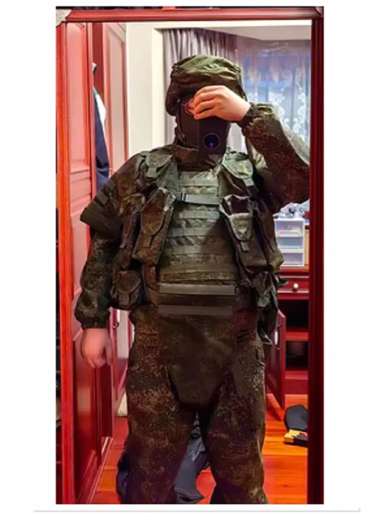 Уличный специальный тип охотничьего тренировочного русского 6b45 защитный костюм